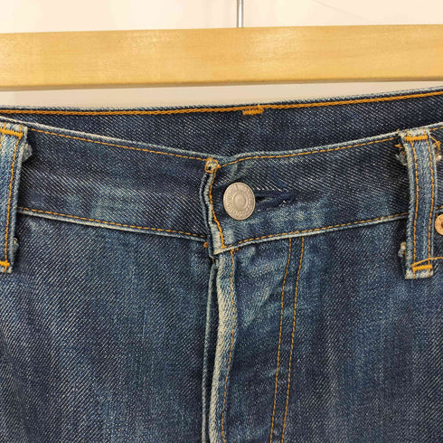 リーバイス Levis 90s 日本製 513 ボタン裏J09 スモールe 均等V ボタンフライデニムパンツ メンズ 36/34