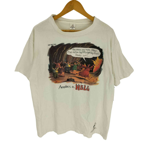 80S USA製 シングルステッチ 漫画 グラフィックプリント S/S Tシャツ コピーライト 1984年製 メンズ import:XL