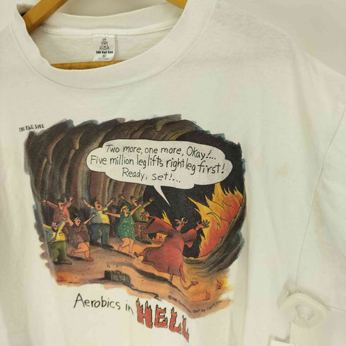 80S USA製 シングルステッチ 漫画 グラフィックプリント S/S Tシャツ コピーライト 1984年製 メンズ import:XL