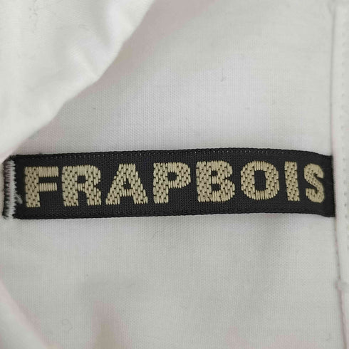 フラボア FRAPBOIS 凹凸 レイヤードデザイン ロングスリーブシャツ メンズ 2