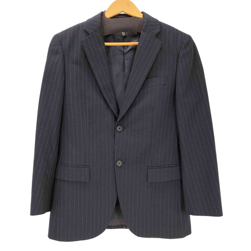 ユニクロプラスジェイ UNIQLO+J 20AW ウール ブレンド ストライプ ジャケット メンズ JPN:S