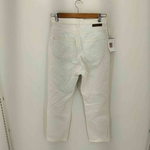 ランバンオンブルー LANVIN en Bleu スリム ジップフライデニムパンツ レディース 38