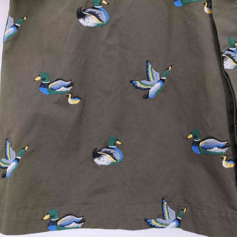 マーブルシュッド Marble Sud EMB Duck カモ ラグランコート レディース