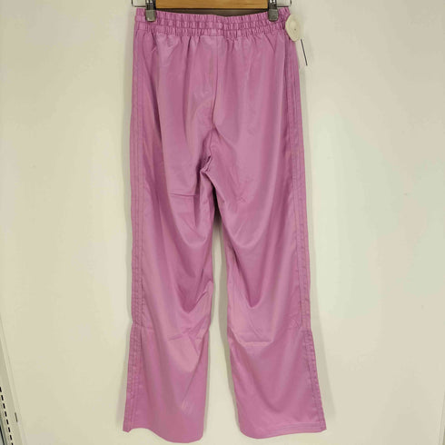 アディダスオリジナルス adidas Originals '2000s Luxe' Satin Wide Leg Trousers サテン ワイド レック トラウザーズ ラインストーン トレフォイルロゴ トラックパンツ ジャージ レディース JPN:M