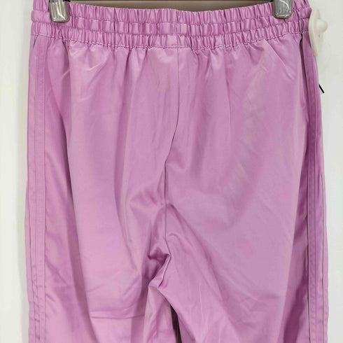 アディダスオリジナルス adidas Originals '2000s Luxe' Satin Wide Leg Trousers サテン ワイド レック トラウザーズ ラインストーン トレフォイルロゴ トラックパンツ ジャージ レディース JPN:M