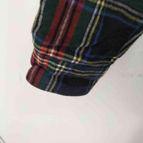 エルエルビーン L.L.Bean タータンチェック ボタンダウン フランネルチェックシャツ メンズ S-REG