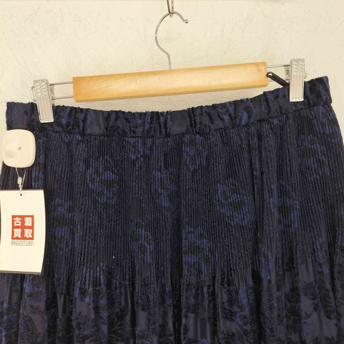 NOKO OHNO ベロア刺繍スカート レディース
