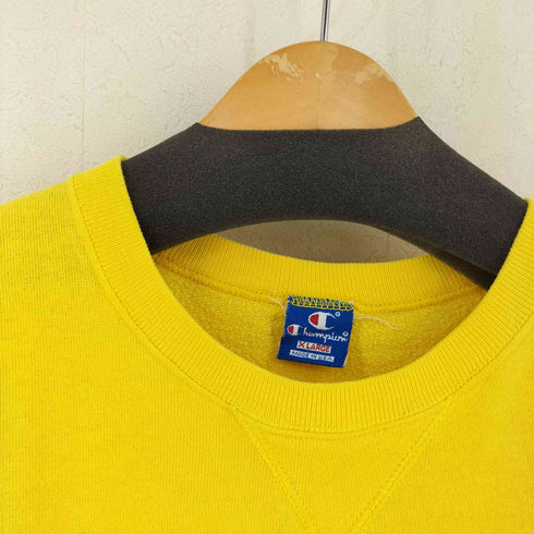 チャンピオン Champion 90s USA製 ロゴ刺繍 クルーネックスウェット メンズ import:XL