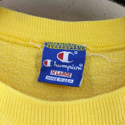チャンピオン Champion 90s USA製 ロゴ刺繍 クルーネックスウェット メンズ import:XL
