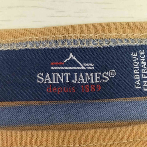 セントジェームス SAINT JAMES フランス製 半袖 ボーダーバスクシャツ レディース F 3