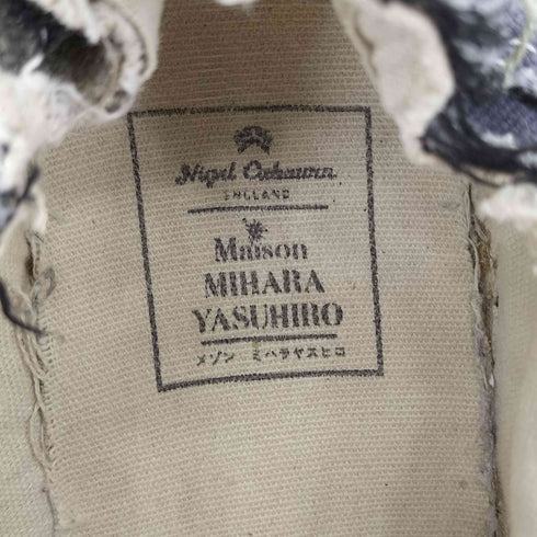 メゾンミハラヤスヒロ Maison MIHARA YASUHIRO ARMY TRANER OX アーミートレーナー ローカットキャンバススニーカー レディース 37