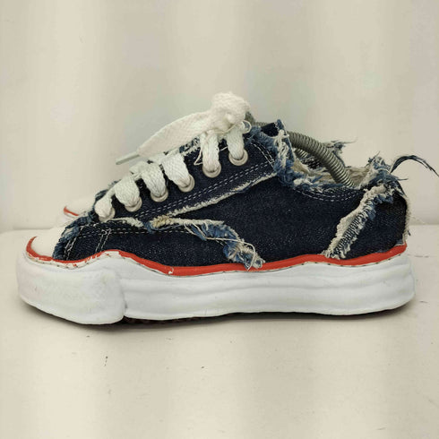 メゾンミハラヤスヒロ Maison MIHARA YASUHIRO LOW CUT ONE WASH 12oz DENIM ローカット ワンウォッシュ デニムスニーカー レディース 37
