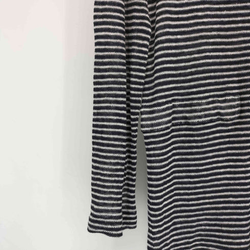 ラジョコンダ LA JOCONDE リネンボーダーカーディガン レディース