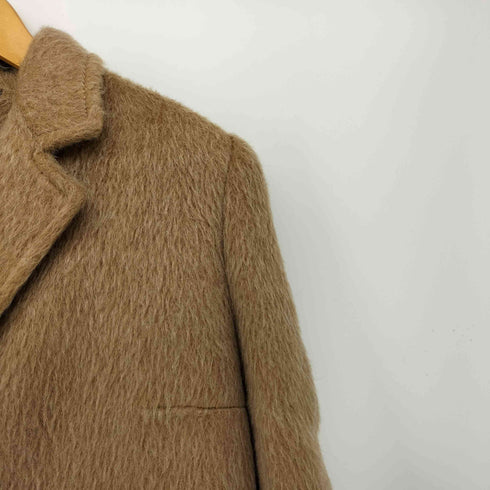 CAROLINE ROHMER ハラコ ロングコート チェスターコート レディース