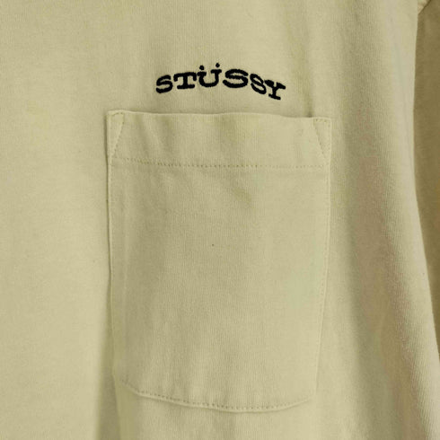 ステューシー Stussy ロゴ刺繍 ポケット S/S Tシャツ メンズ import:L