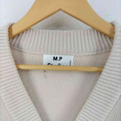 エムピーストゥディオス M.P Studios ウールブレンド ヘビーウエイトカーディガン メンズ 3
