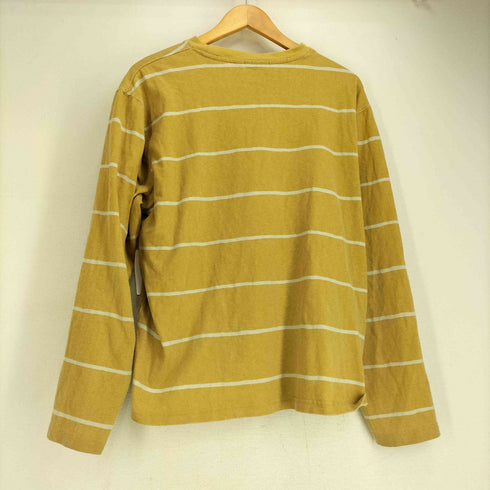 ステューシー Stussy ロゴ刺繍 ボーダー L/S Tシャツ メンズ import:M
