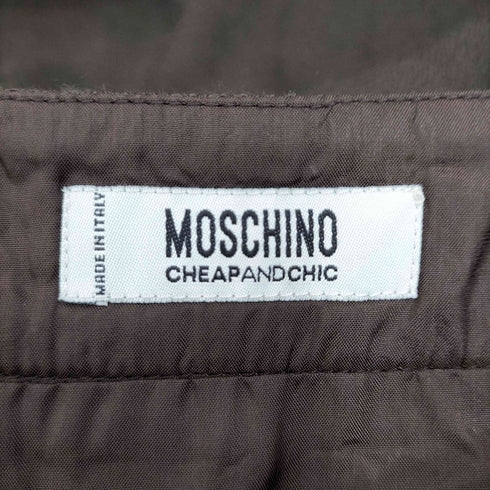 モスキーノチープアンドシック MOSCHINO CHEAP&CHIC 五分丈ウールスカート レディース