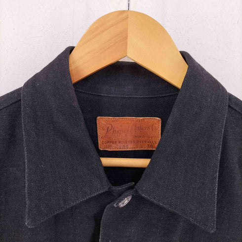 フィグベルメーカーズアンドコー PHIGVEL MAKERS & Co. CLASSIC BLACK JEAN JACKET デニムジャケット メンズ 1