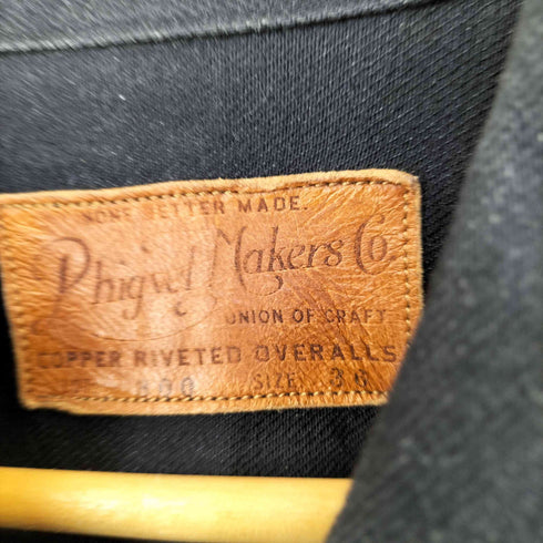 フィグベルメーカーズアンドコー PHIGVEL MAKERS & Co. CLASSIC BLACK JEAN JACKET デニムジャケット メンズ 1
