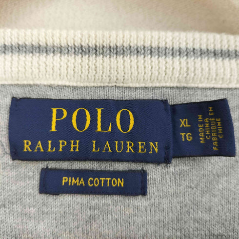 ポロラルフローレン POLO RALPH LAUREN ポニー刺繍 サーマル L/S カットソー メンズ import:XL