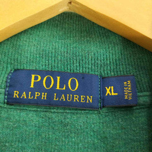 ポロラルフローレン POLO RALPH LAUREN ポニー刺繍 ハーフジップ ニット プルオーバー メンズ import:XL