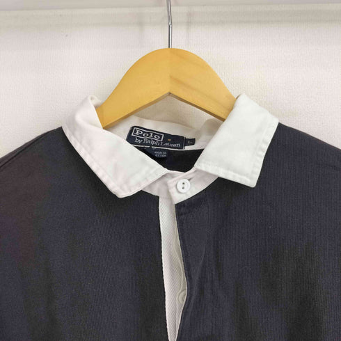 ポロバイラルフローレン Polo by RALPH LAUREN ポニー刺繍 L/S ラガーシャツ メンズ import:L