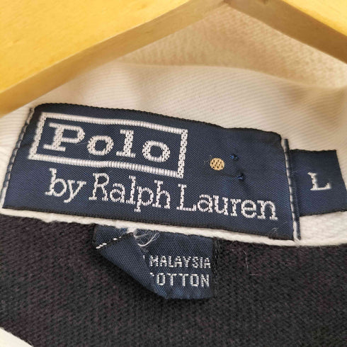 ポロバイラルフローレン Polo by RALPH LAUREN ポニー刺繍 L/S ラガーシャツ メンズ import:L