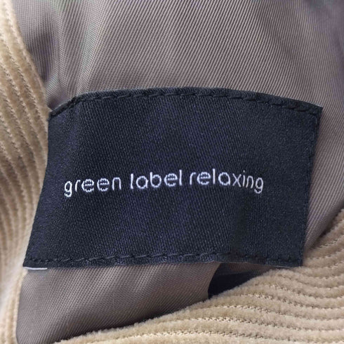ユナイテッドアローズグリーンレーベルリラクシング UNITED ARROWS green label relaxing コーデュロイ セットアップ メンズ M