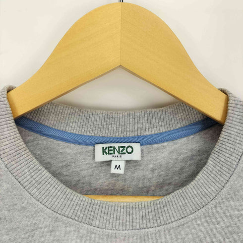 ケンゾーパリス KENZO PARIS 17AW ロゴ 刺繍 クルーネック スウェット トレーナー メンズ import:M