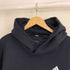 アディダス adidas エッセンシャルズ プラス ルーズフィット パフォーマンスロゴ フレンチテリー プルオーバーパーカー メンズ JPN:S
