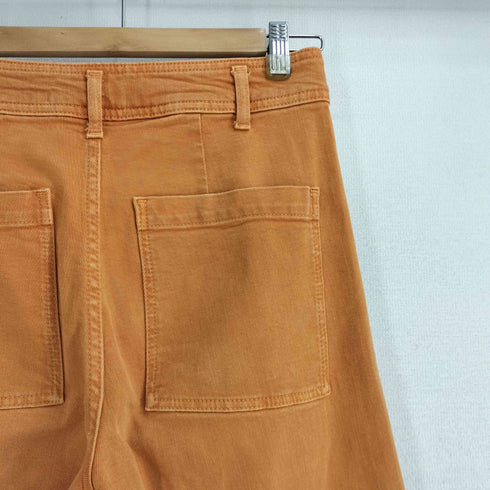 ザラ ZARA カラー ワイドフレア デニムパンツ メンズ