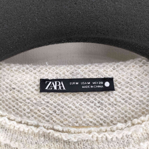 ザラ ZARA スウェット ノースリーブ ワンピース レディース import:M