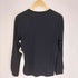 ディーゼル DIESEL ロゴ刺繍 ステッチデザイン L/S クルーネック Tシャツ メンズ import:S