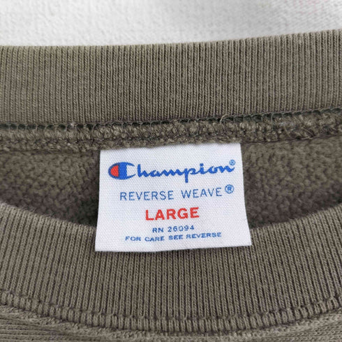 チャンピオン Champion 復刻トリコタグ エルボーパッチ スウェット トレーナー メンズ JPN:L
