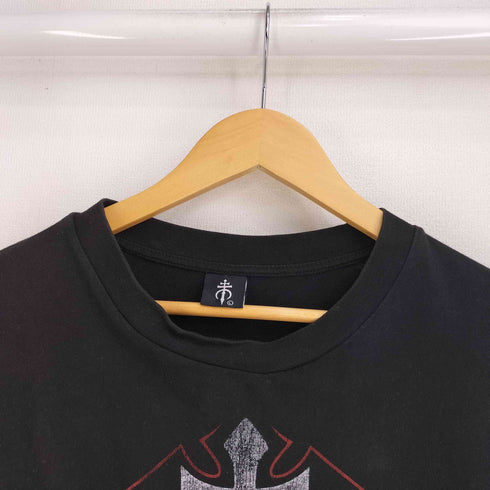 ドロップデッド DROPDEAD バンドプリント 長袖カットソー メンズ import:L