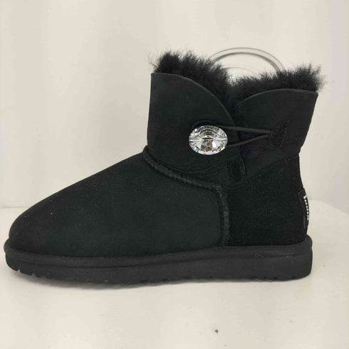アグ UGG australia Mini Bailey Button Bling ミニベイリーボタン ブリング アンクル ムートンブーツ レディース 23cm