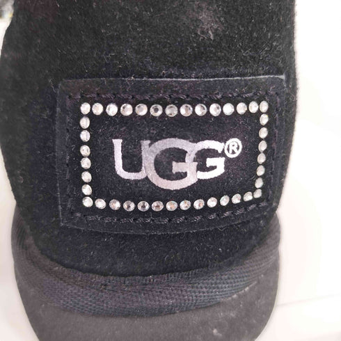 アグ UGG australia Mini Bailey Button Bling ミニベイリーボタン ブリング アンクル ムートンブーツ レディース 23cm
