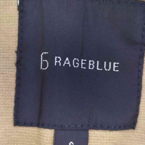 RAGE BLUE ノーカラーコート メンズ S