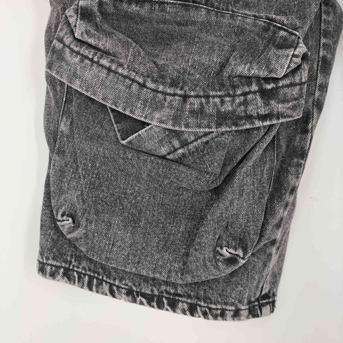 アドラー ADRER denim parachute cargo pants デニム パラシュート カーゴ パンツ メンズ JPN:XS