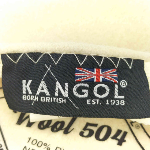 カンゴール KANGOL WOOL 504 HUNTING CAP メンズ L