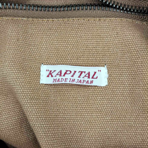 キャピタル KAPITAL 6号帆布 スナフキンバッグ ショルダーバッグ メンズ
