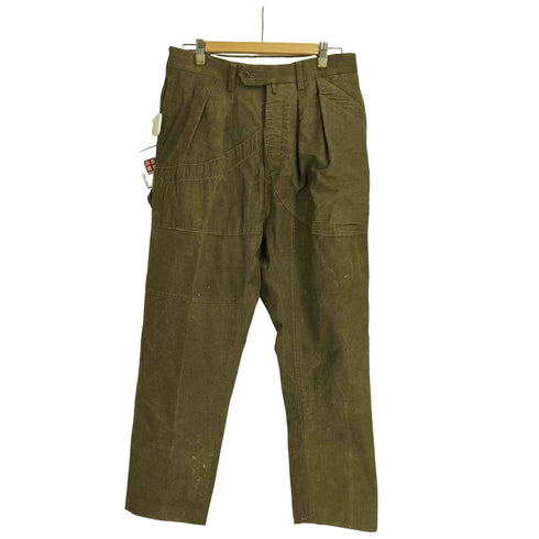 ニート NEAT 1955 TENT CLOTH WIDE 2プリーツ ワイド テーパードパンツ カーキ メンズ JPN:46