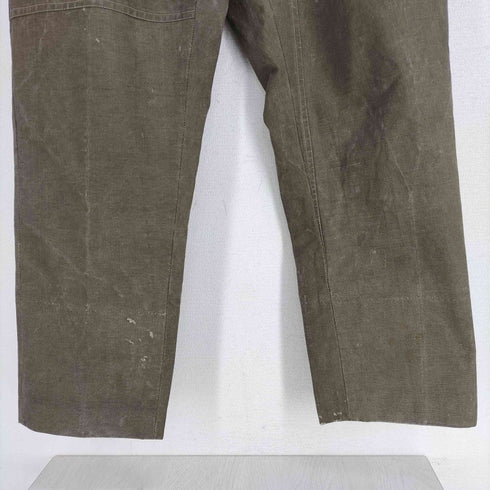 ニート NEAT 1955 TENT CLOTH WIDE 2プリーツ ワイド テーパードパンツ カーキ メンズ JPN:46