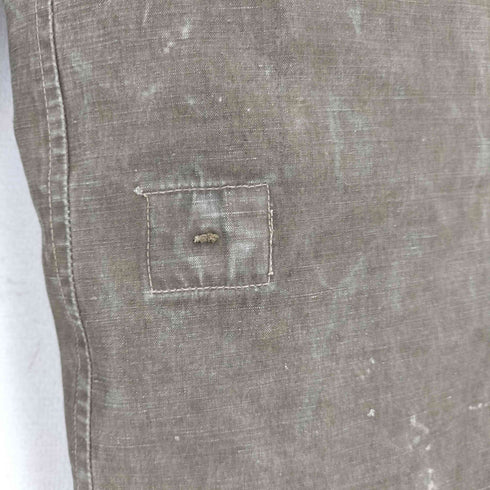 ニート NEAT 1955 TENT CLOTH WIDE 2プリーツ ワイド テーパードパンツ カーキ メンズ JPN:46
