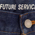 FUTURE SERVICE スリムテーパードデニム メンズ 32