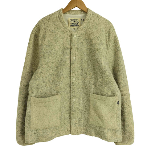 リーバイスメイドアンドクラフテッド Levis Made & Crafted TYPE II FLEECE ジャケット WHITESMOKE メンズ import:XL