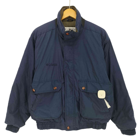 コロンビアスポーツウェア Columbia Sportswear 90s 比翼ジップ フラップボタン 中綿 ブルゾン メンズ