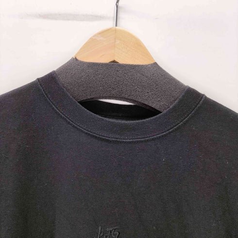 麻中之蓬 煙霞 刺繍 バックプリント Tシャツ メンズ JPN:L