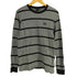 ハフ HUF 千鳥格子柄 ボーダー L/S Tシャツ メンズ JPN:M